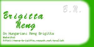 brigitta meng business card